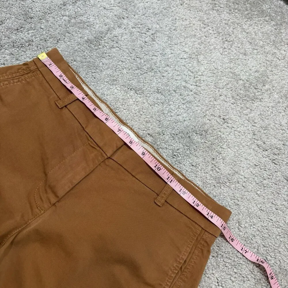 J. Crew 4” Stretch Chino Shorts Honey Brown Size 4